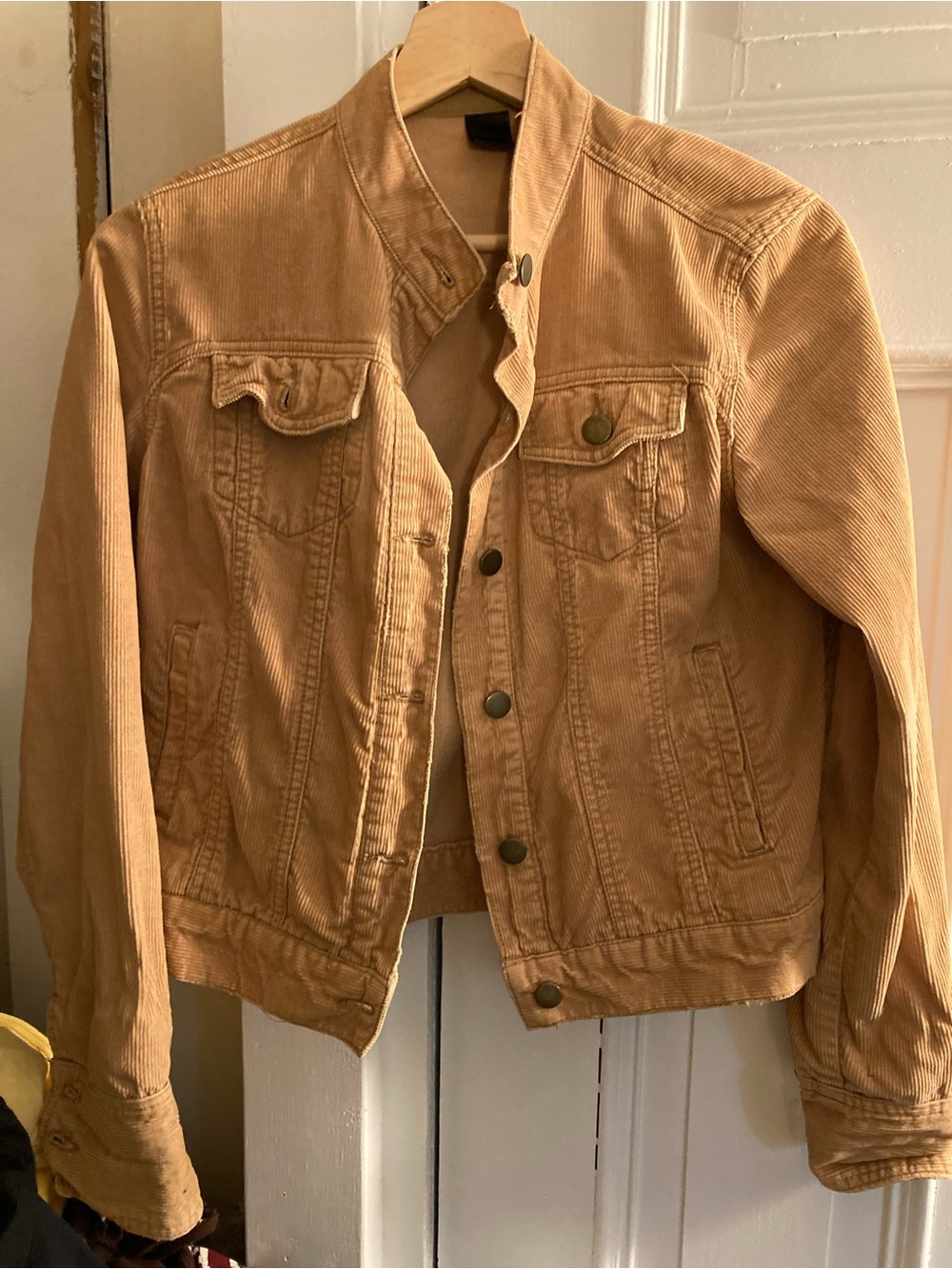 Tan Camel Corduroy jacket xs